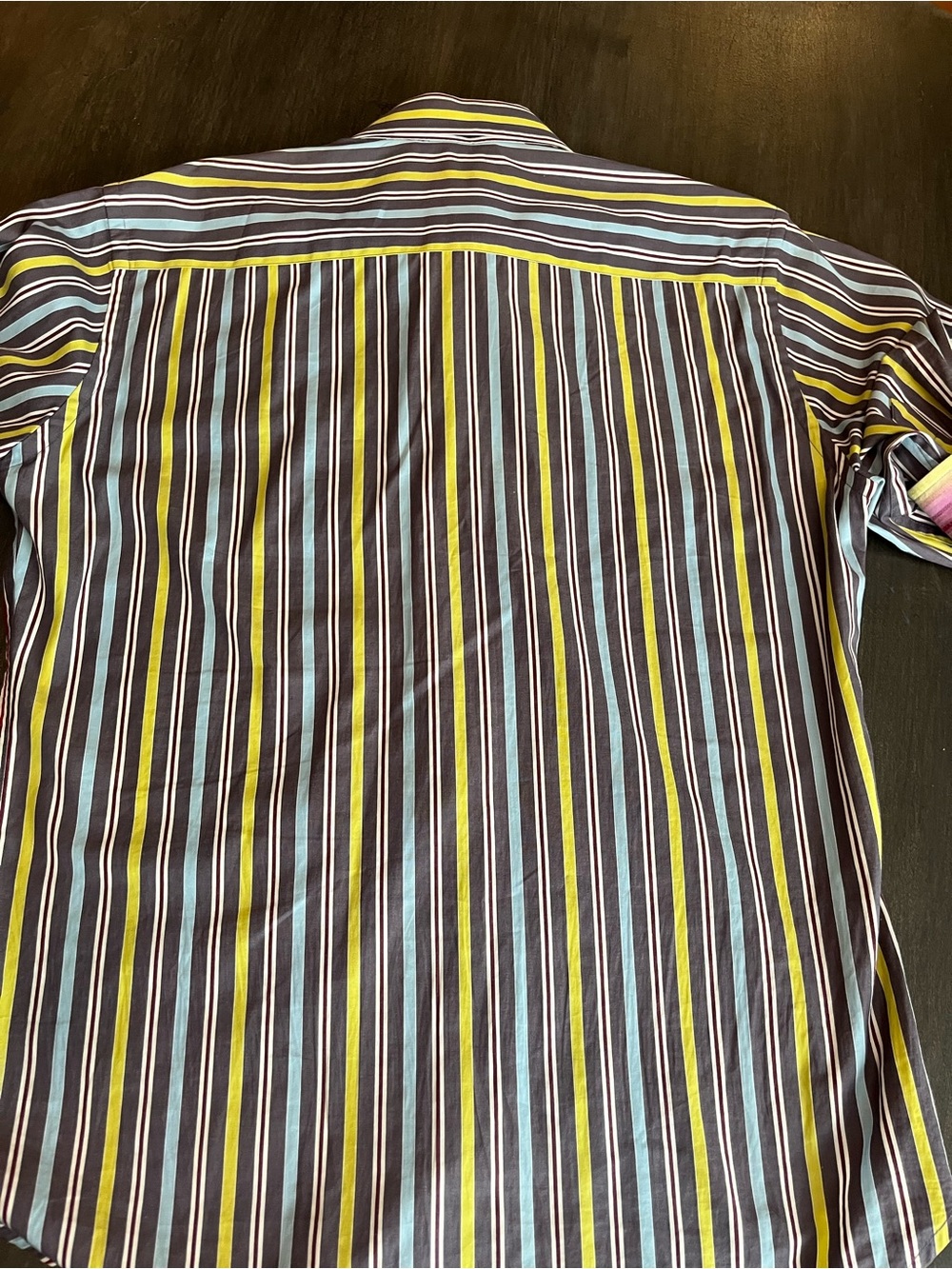 Robert Graham Multi-Stripe Button-Down Shirt - Picture 3 of 16